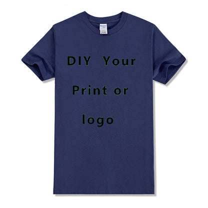 ADULT 100% Cotton Custom Logo T Shirt