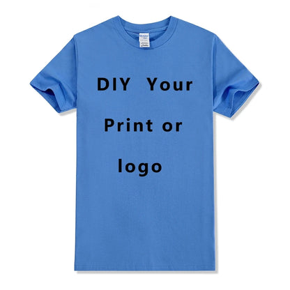 ADULT 100% Cotton Custom Logo T Shirt