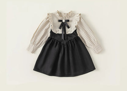 Girl Yoke Frill Dress