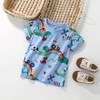 Tractor on the Farm T Shirt