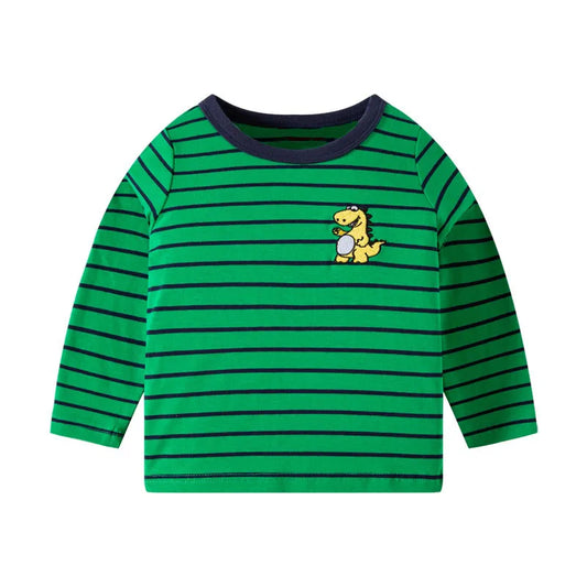 Dino Patch Long Sleeve T Shirt