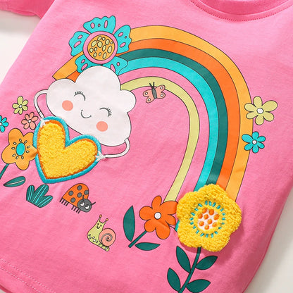 Rainbow Garden T Shirt