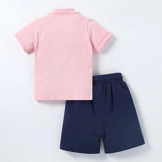 Shark Polo+ Shorts set