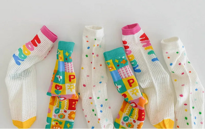 3 Pack Mixed Pattern Socks