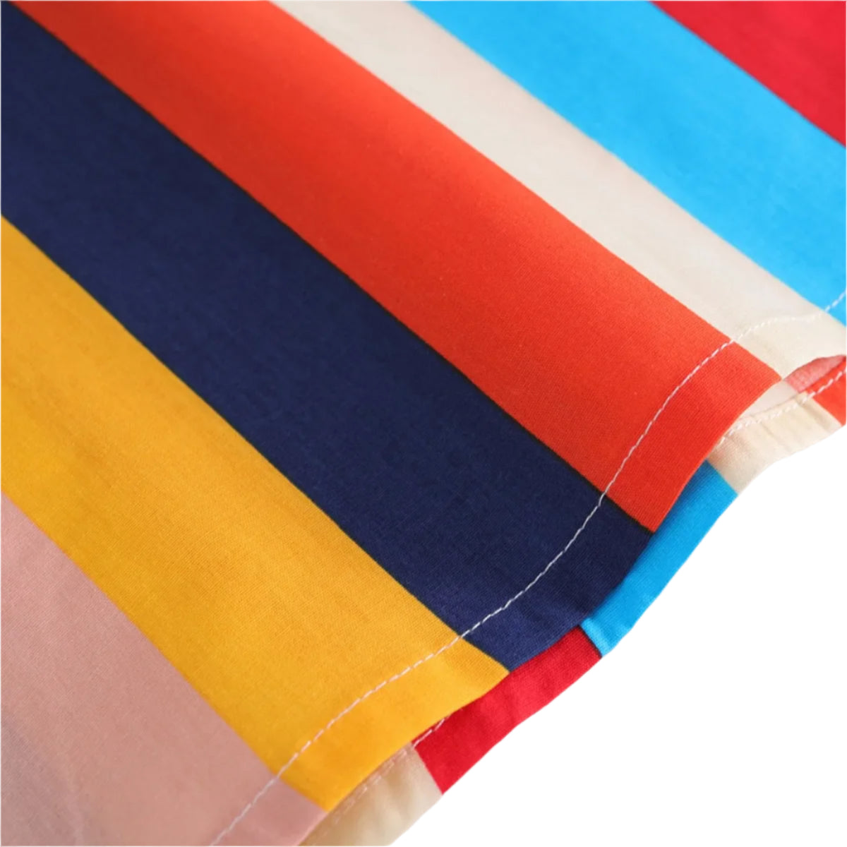 Girls Rainbow Bow Detail Dress