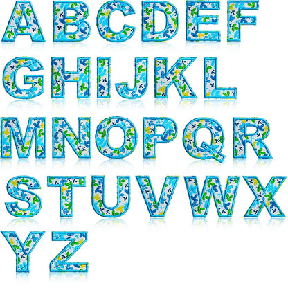 Alphabet Iron on Patches