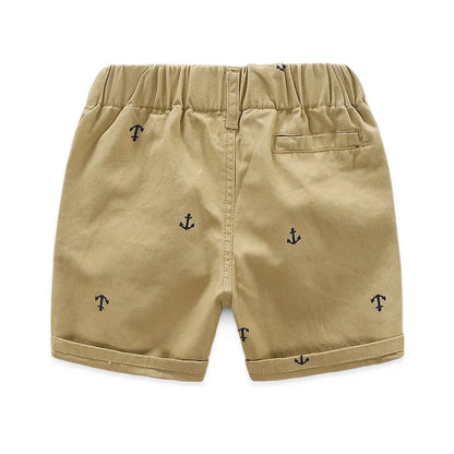 Allover Anchor Print Shorts