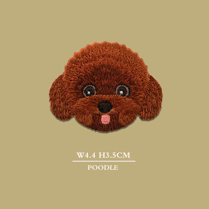 Choose from your favourite Small Dog Iron On Patches