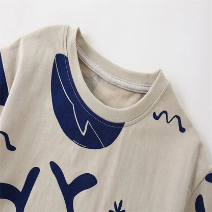 Whale Short Sleeve T Shirt and Shorts
