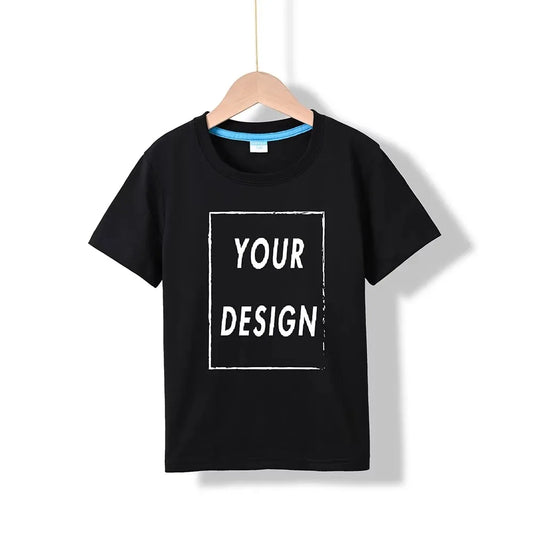 KIDS Cotton Logo T Shirt