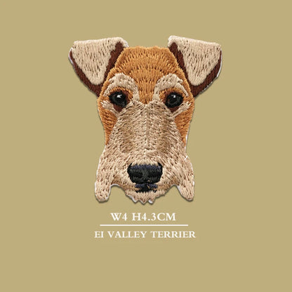 Choose from your favourite Small Dog Iron On Patches