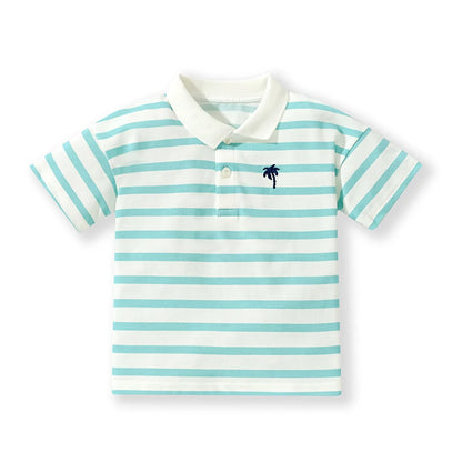 Short Sleeve Palm Polo