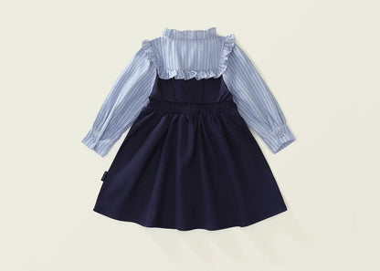 Girl Yoke Frill Dress