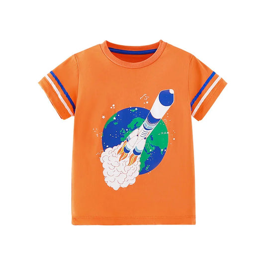 Rocket Blast off T shirt
