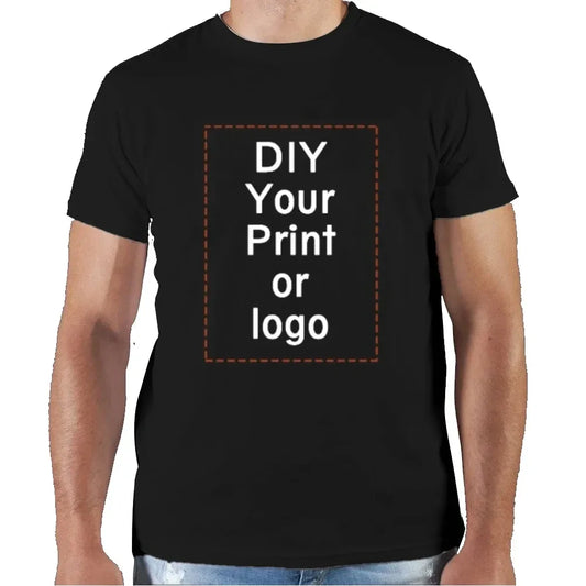 ADULT 100% Cotton Custom Logo T Shirt