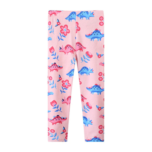 Girls Dinosaur Leggings