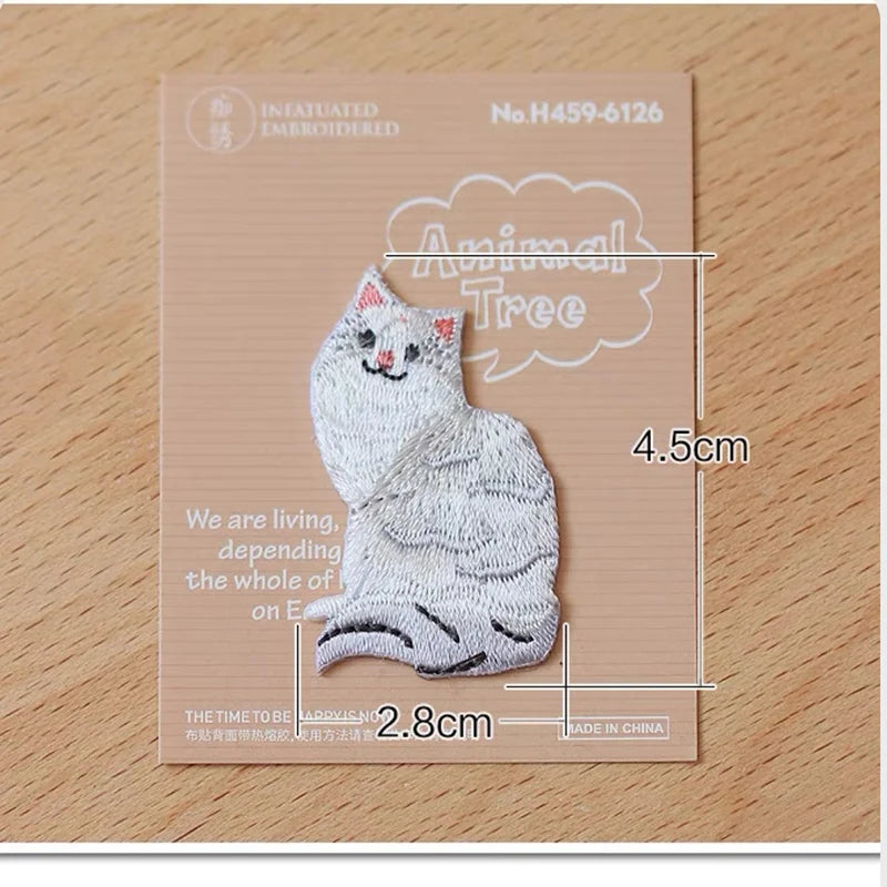 Choose from your Mini Embroidery Animal Patches